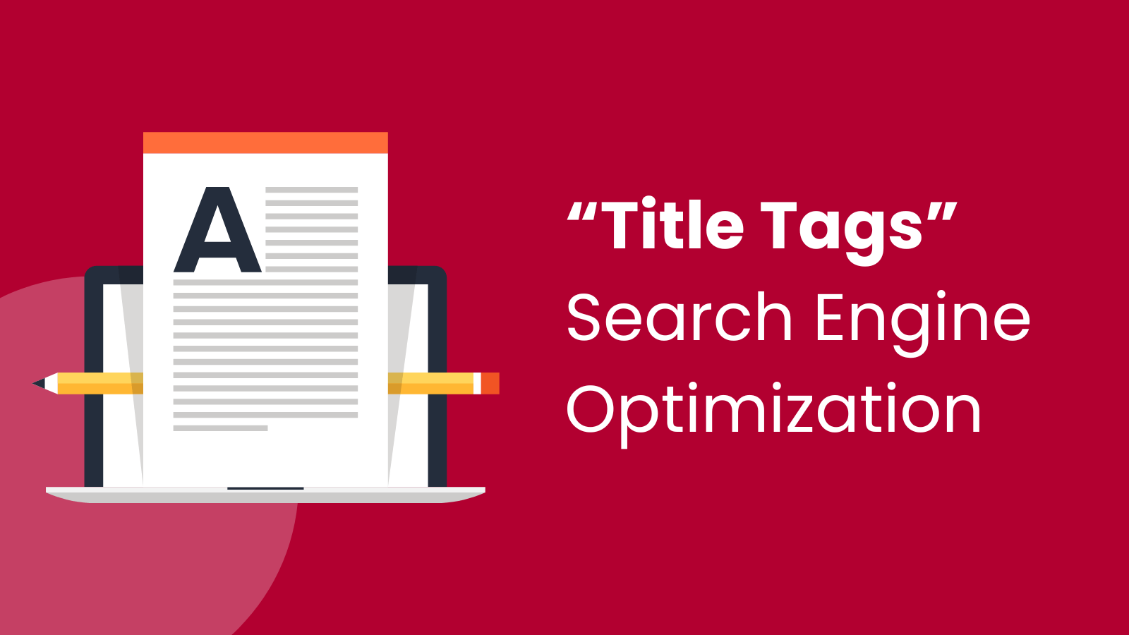 SEO Title Tags